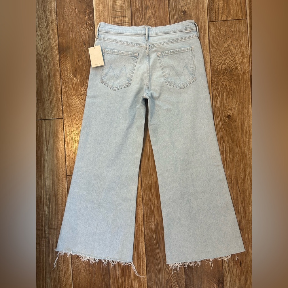 Mother Jeans The Twister High Rise Ankle Wide Leg Size 29 Cowabunga New Tags